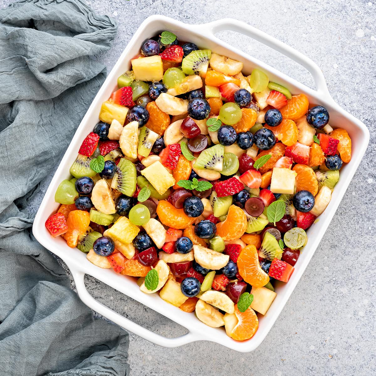 Fruit Salad with Dry Fruit